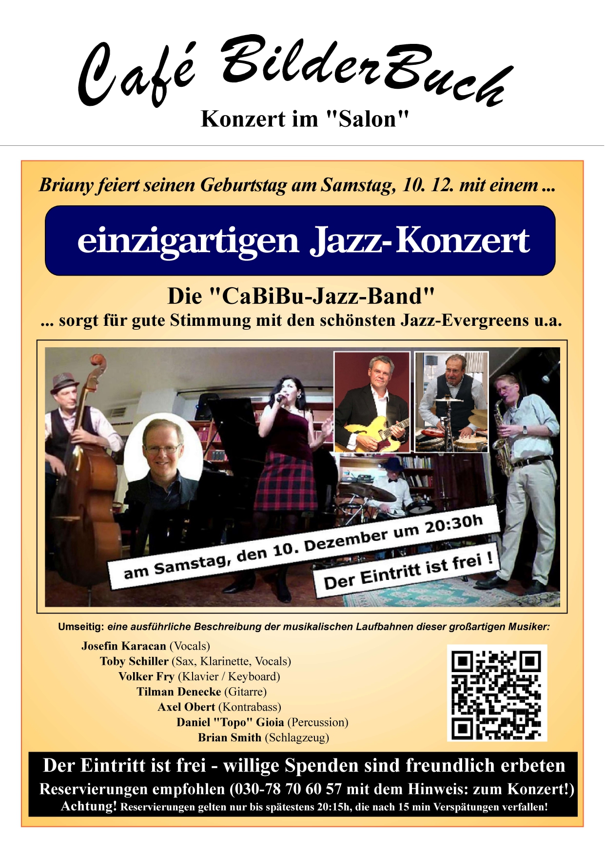 Jazz-Konzert Dez. 2022